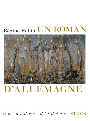 cover image of Un roman d'Allemagne